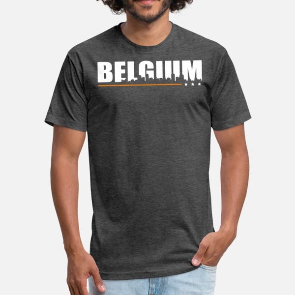 

urban belgium design t shirt men knitted cotton round collar original famous humor spring autumn kawaii shirt
