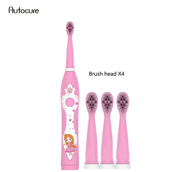 

smart electric toothbrush autocure 2021 charging children's cartoon waterproof soft bristles ultrasonic