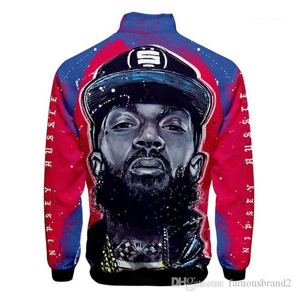 

sweatshirts xxxtentacion zipper 3d digital printed rip hoodies mens lilpeep rapper male clothes nipsey hussle mens, Black