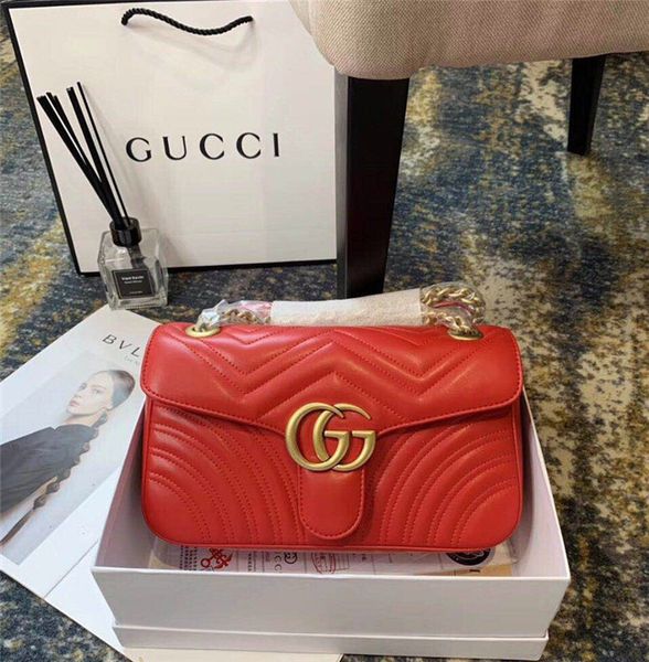 

2019 designer gg marmont bag luxury 443497 handbags women handbags original soft sheepskin genuine leather women shoulder fashion bee bags