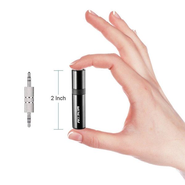 

cgjxsbluetooth receiver 3 .5mm mini wireless car kit hands jack bluetooth receiver aux with mic for speaker headphone