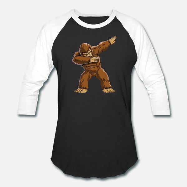 

dabbing bigfoot sasquatch t shirt men design 100% cotton s-xxxl male fitness basic summer style leisure shirt