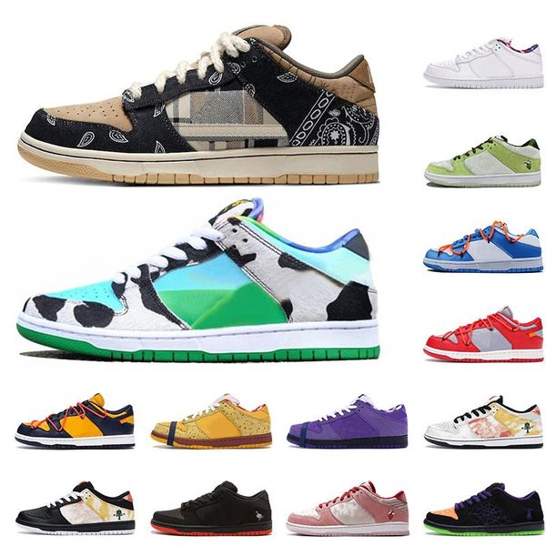 

men women casual shoes chunky dunky dunk skateboard sneakers parra valentine day raygun tie dye black mens trainers 36-45