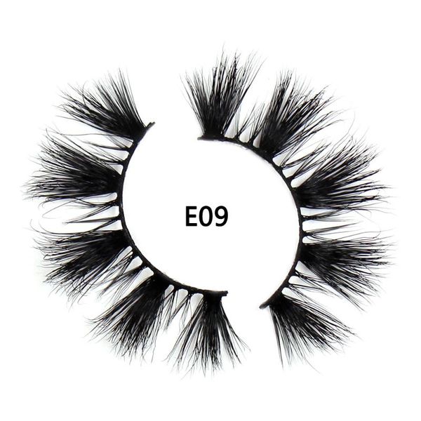 

soqoz mink eyelashes mink lashes thick fluffy popular natural long eyelash extension false eyelashes luxury handmade lashes te09