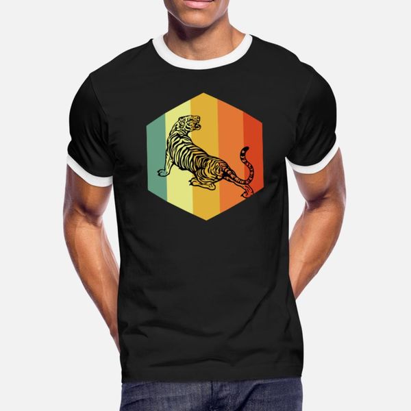 

tiger retro tiger t shirt men customized 100% cotton size s-3xl clothes interesting comfortable summer style leisure shirt