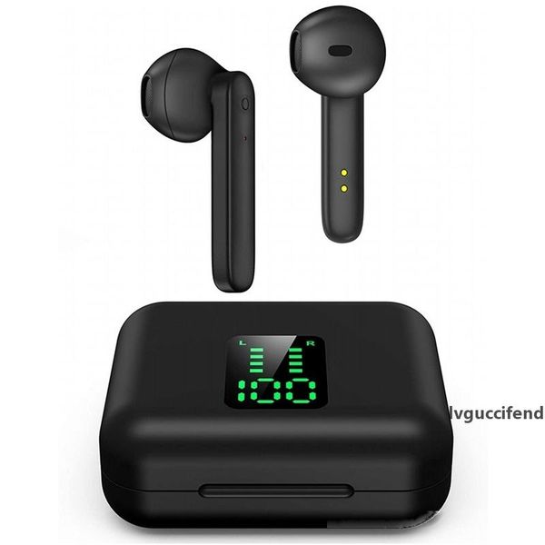 

bluetooth 5.0 wireless in-ear headphones tws headphones sports stereo high fidelity anti-sweat bluetooth built-in microphone box 450mah