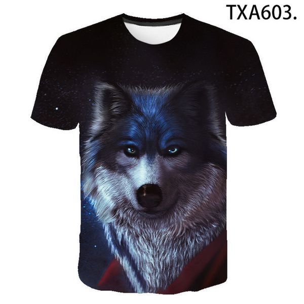 

wolf 3d boy girl printed cool 3d print shirts graphic hippie oversized men clothing