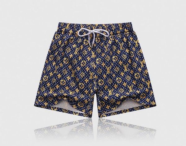 

2020 wholesale summer fashion mens shorts board short quick drying swimwear printing board beach pants men swim shorts, White;black