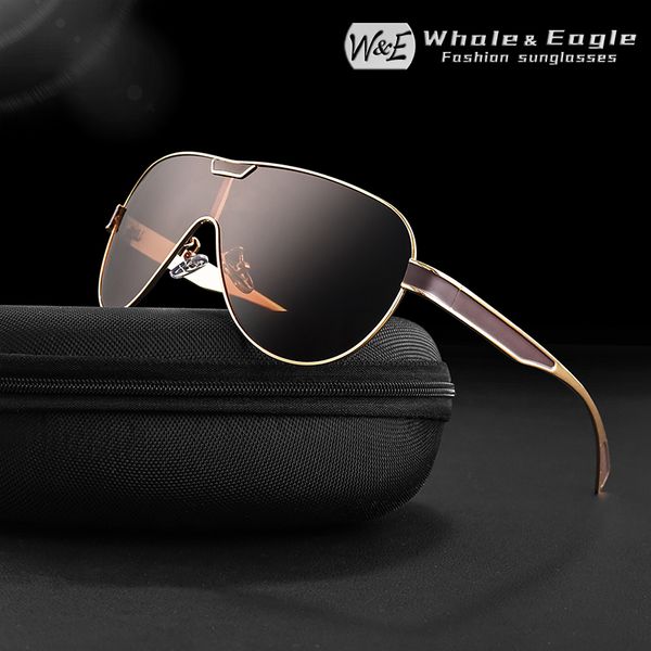 

w&e polarized sunglasses driving men's brand designer sunglasses men's sports glasses women's fashion cool uv400, White;black