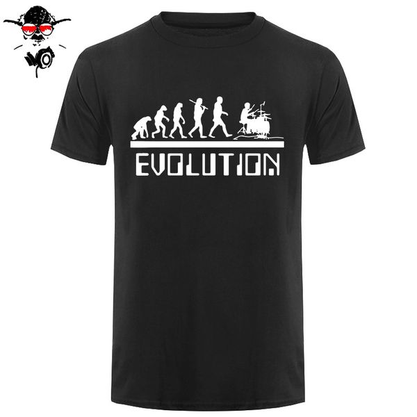 

evolution of a drummer funny drumming t shirt brand clothing