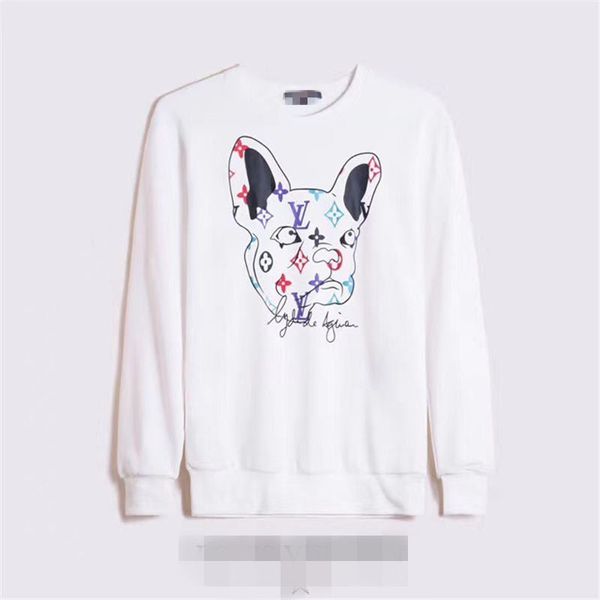 

fashion men's high street hoodie hip hop long sleeve mens stylist hoodies black white pullover sweatshirt men women hoodie size m-2xl 1