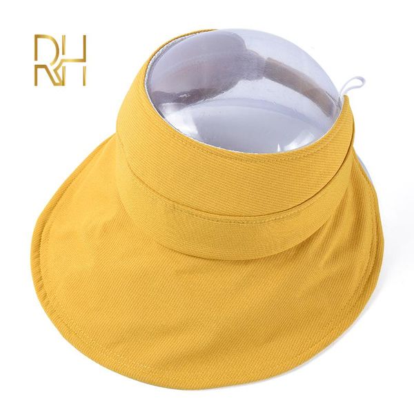 

summer outdoor soft brim sun visor running cap summer anti uv sport hiking tennis beach foldable empty hat for women men rh, Blue;gray