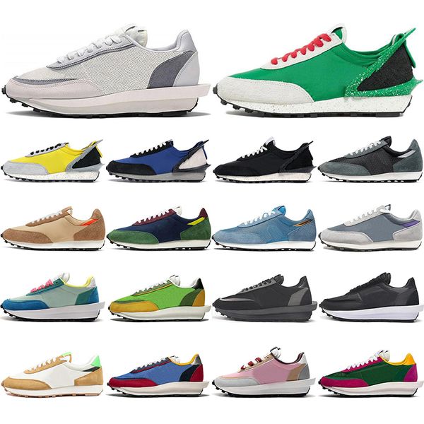 

new ldv waffle daybreak casual shoes triple black mens trainers for women varsity blue pine green gusto collge orange sports sneakers 36-45
