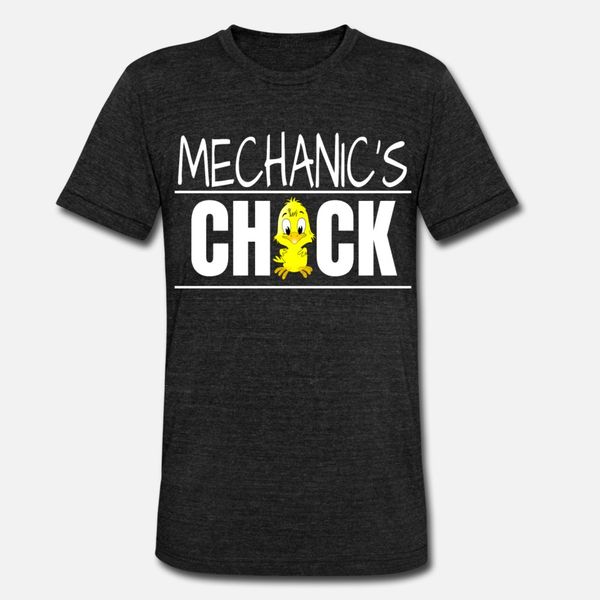 

механик s chick подарки жена girlfriend graphic тенниска мужчина designs хлопок шея экипаж новизна сумасшедшей аутентичная весна осень приро