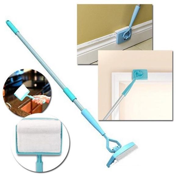 

simply glide extendable microfiber cleaning product fiber cleansing brush telescopic lazy mop c513