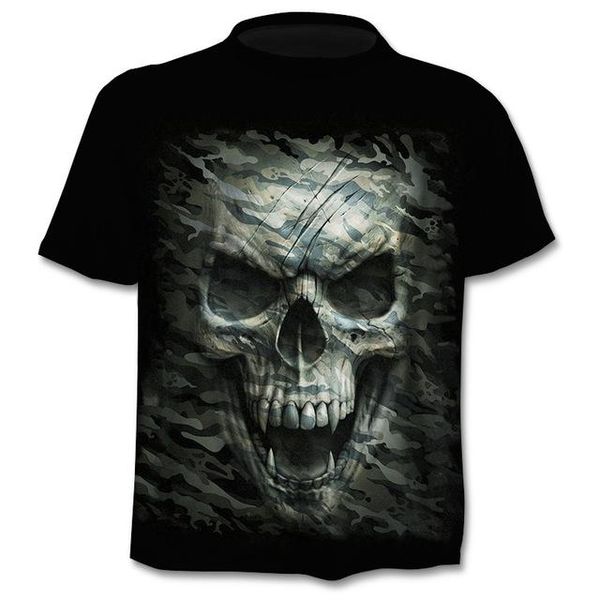 

new 3d skull poker street 3d print shirts comics aesthetic harajuku men clothing