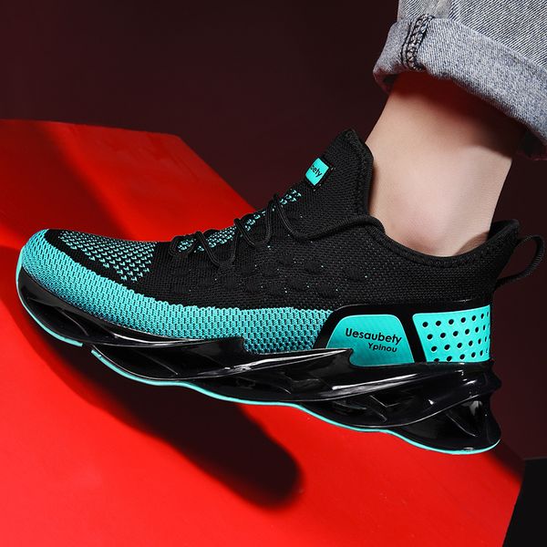 

fashion blade warrior sports shoes absorption cushioning mens running shoes breathable athletic outdoor walking sneakers