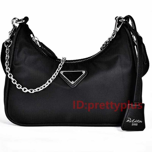 

re-edition 2005 nylon luxurys designers lady womens crossbody tote hobo shoulder purses famous purses bags handbags composite bag wallet