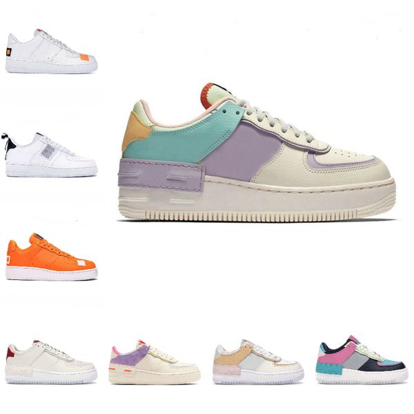 

2020 new peaceminusone x mid running shoes forces wmns shadow tropical twist sneaker trainer all white orange low cut one 1 dunk shoes, Black