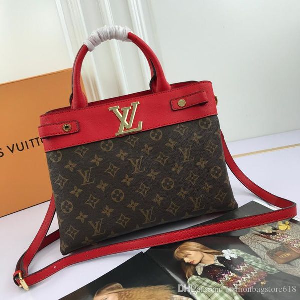 

2020 new fashion handbag ladies shoulder bag messenger bag designer shoulder bag leather material style 53386