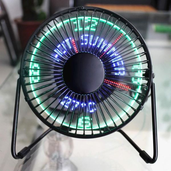 

cgjxs5v usb fan cooler for car desk speed with light led 6 inch iron art usb fan portable operation super mute silent good quality t200518