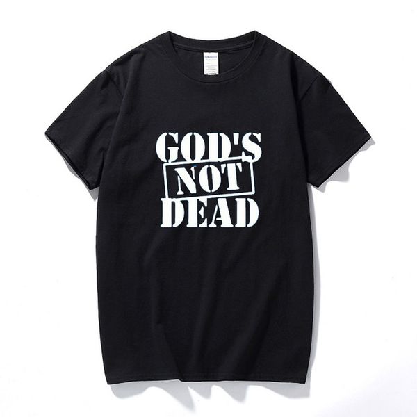 

new 2018 summer fashion god's not dead jesus t shirt for man casual cotton short sleeve t-shirt men's clothing tshirt camisetas