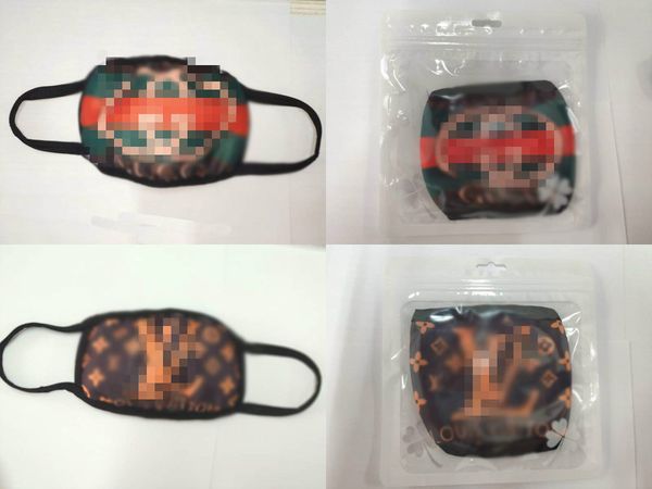 

new brand designer item face mask washable breathable double mask print reusable windproof anti-dust cycling outdoor individual package