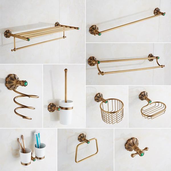 

hardware towel brass hook paper bathroom bath rack hairdryer wall set soap retro holder bathroom accessories dish toilet vxrwu uy2008