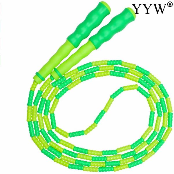 

jump ropes soft tpu beads jumprope skipping rope jumping nylon for kids training speed indoor sport fitness equipment