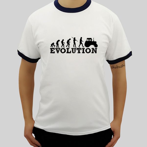

men's evolution tractor - farm - new premium loosefit t-shirt shubuzhi brand tshirt new cotton tshirt men