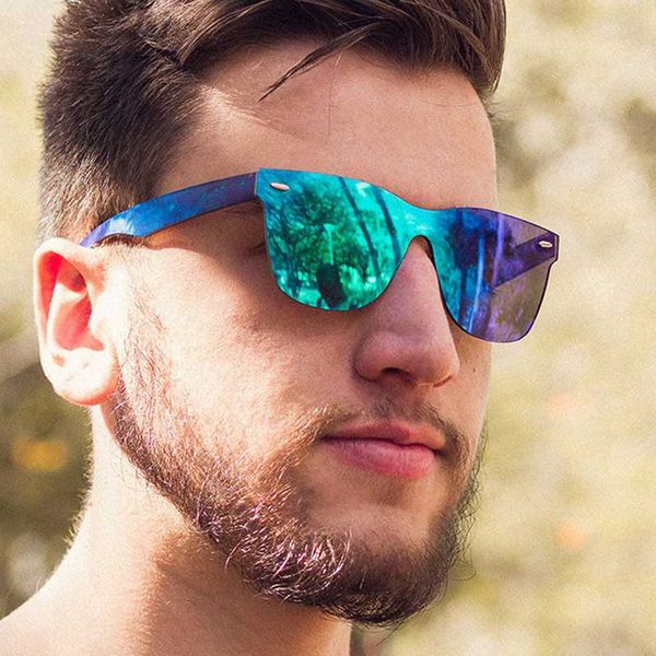 

sunglasses 2021 siamese men rice nails ladies luxury colorful retro sun glasses pink mirror shades for women, White;black