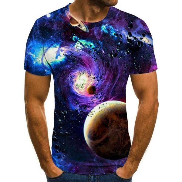 

design men starry sky men 3d print shirts oversized harajuku hippie men clothing