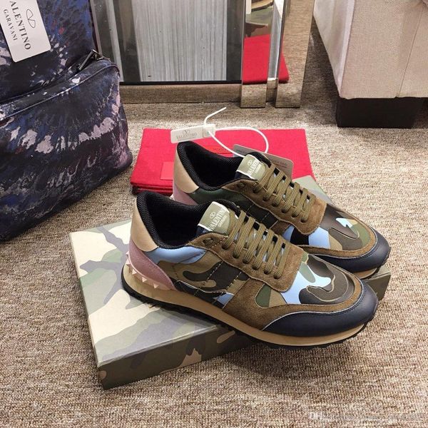 

spring 2020 new rockrunner camouflage fashion color matching trend well-known brand lace-up casual shoes r design trend no. 1,cc