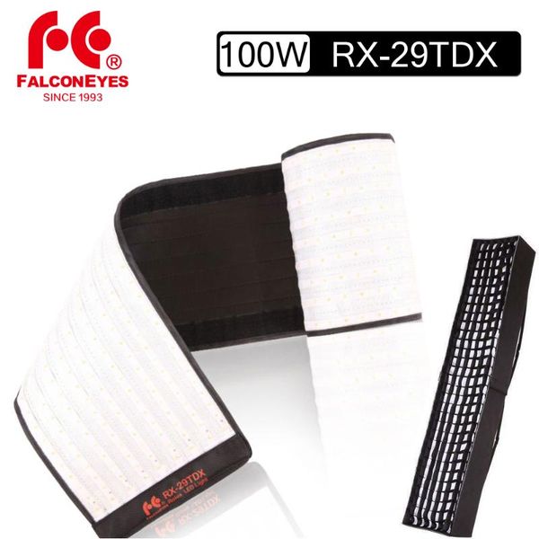 

сокола глаза rx-29tdx портативный 100w водонепроницаемый 504pcs гибкая студийный свет лампы с софтбокс для видео youtube