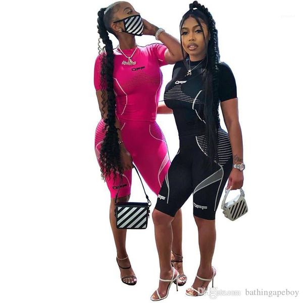 

solid color cycling womens two piece shorts set women summer clothes women biker shorts set fashion skinny, Gray