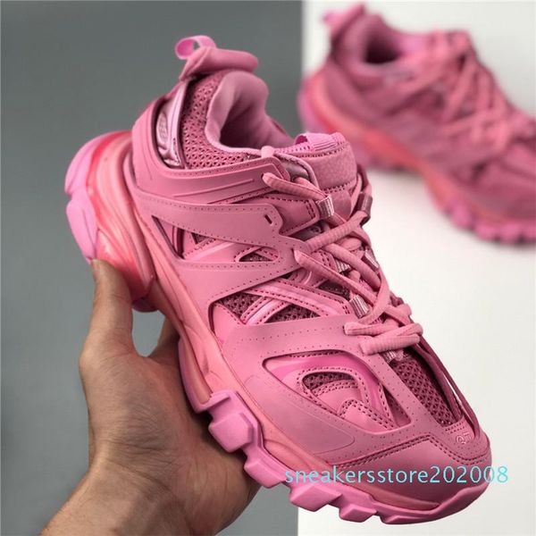 

2020 track 3.0 sneaker tess s gomma maille fashion sneakers men women casual shoes chaussures shoes s08, Black