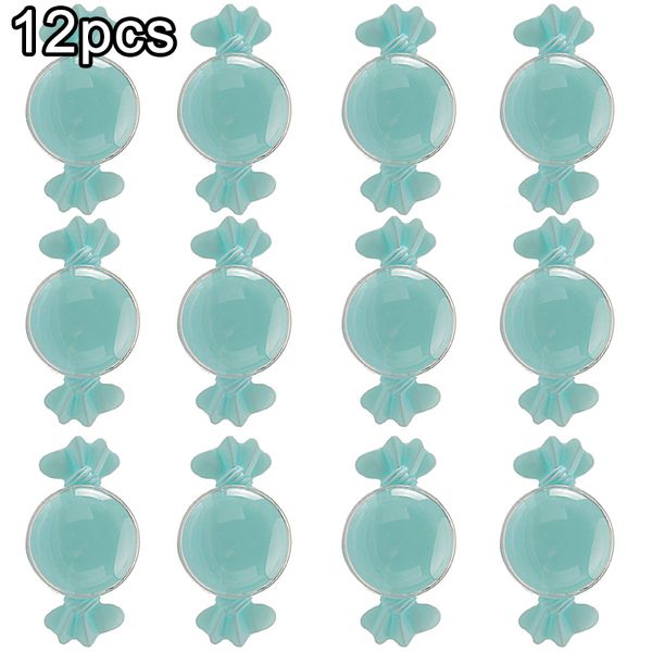 

12pcs plastic candy box wedding birthday event party gift favor storing accessories case storage container