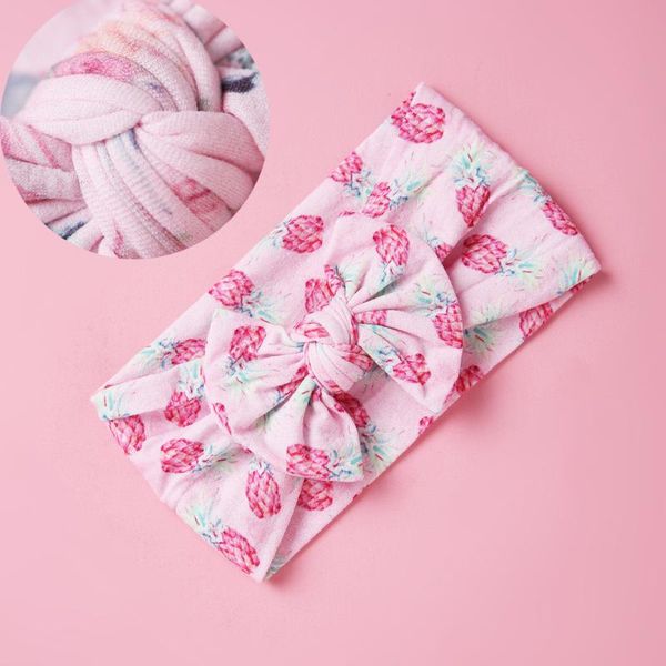 

leopard bow headbands for women turban hairband elastic stretch headband for children baby girl hair accessories summer headwear, Slivery;white