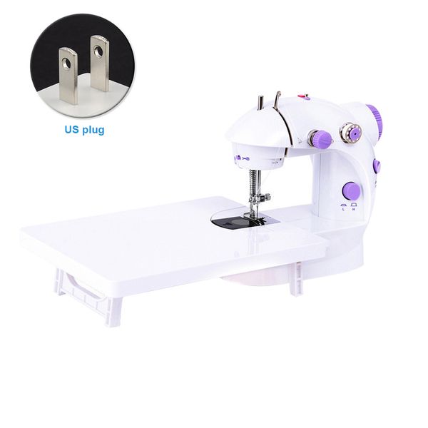 

mini portable household foot pedal electric sewing machine dual speed tailor