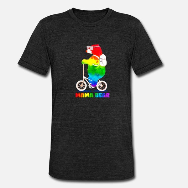 

lgbt mom bear gay lesbian gift for kids t shirt men design cotton plus size 3xl novelty fit casual summer outfit shirt