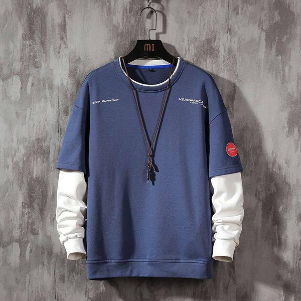 

fashion brand hoodies spring autumn hip hop loose casual men's sweatshirts punk streetwear clothes kg-183, Black