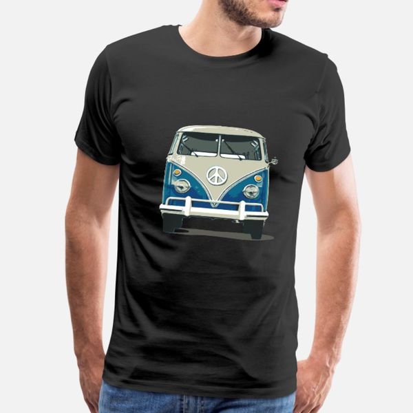

hippies bus peace n love t shirt men designs tee shirt s-3xl kawaii sunlight funny casual summer pictures shirt