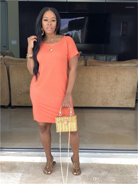 

color dresses casual fashion clothing procket crew neck short sleeve female apparel womens summer solid, Black;gray