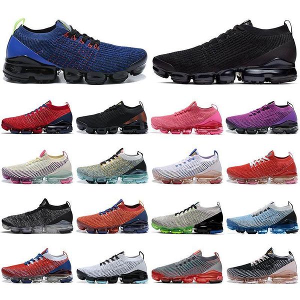 

knit 3.0 fly running shoes for men women triple black noble red electric green orange outdoor mens trainer sport sneaker with socks, White;red