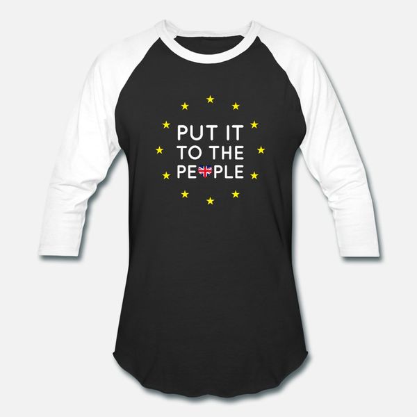 

brexi put it to the people stronger stars t shirt men customize cotton euro size s-3xl leisure gift humor summer leisure shirt