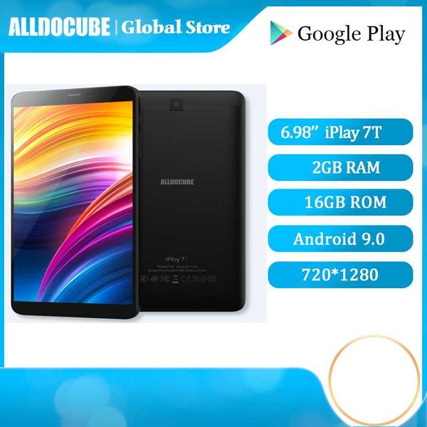 

alldocube iplay 7t 6.98 inch 4g lte phone tablet pc android 9.0 unisoc sc9832e 2gb ram 16gb rom 720*1280 ips type-c ai tablets