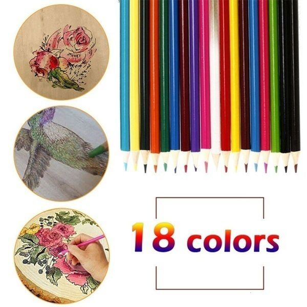 

7pcs/28pcs/37pcs/71pcs wood burning kit pyrography tool machining mold durable engraving pen craft set eu/us multifunction tools