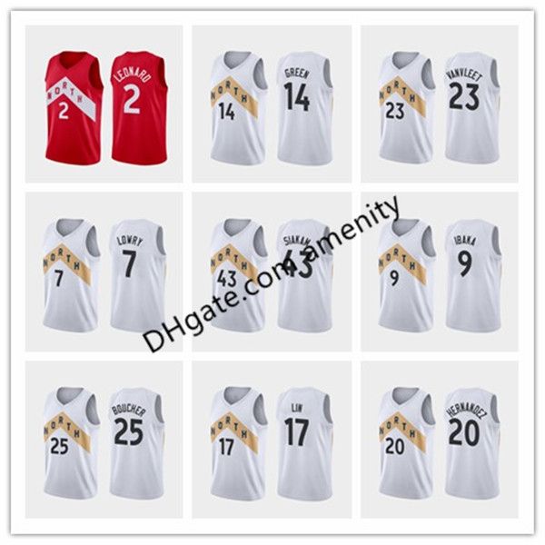 

men raptors toronto 43 siakam 7 lowry 9 ibaka 10 derozan 2 leonard basketball jerseys pascal kyle demar kawhi association jersey 02, Black