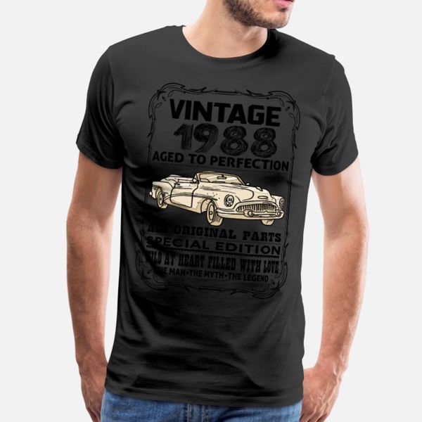 

урожай 1988 aged к совершенству тенниски мужчин вязаных 100% хлопок круглый воротник одежды снимите аутентичную весну тонкую рубашку