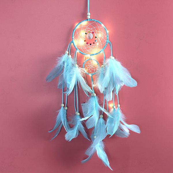

indian style dreamcatcher sansheng sansheng pink feather ornaments handmade wind chimes creative gifts for girlfriends